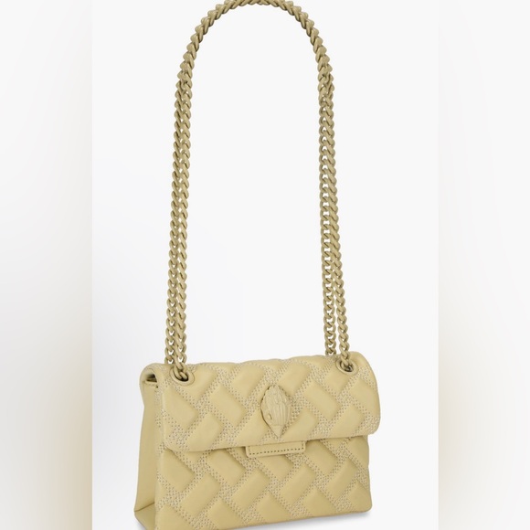 NWT Kurt Geiger Solid Quilted Mini Kensington Drench Crossbody Bag